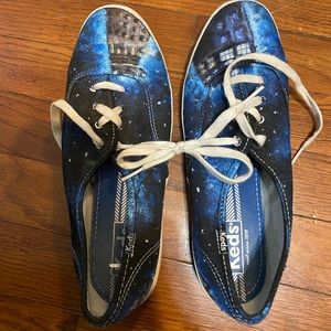 Hand painted Doctor Who Keds Sneakers Size 8.5